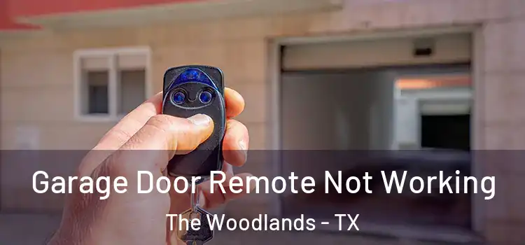  Garage Door Remote Not Working The Woodlands - TX