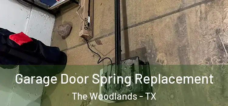  Garage Door Spring Replacement The Woodlands - TX