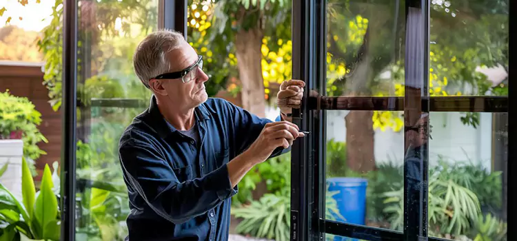 Replacing Sliding Door Lock The Woodlands